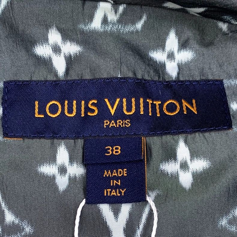 Louis Vuitton Louis Vuitton Black Gray Logo Hooded Jacket Size US S / EU 44-46 / 1 - 5 Thumbnail