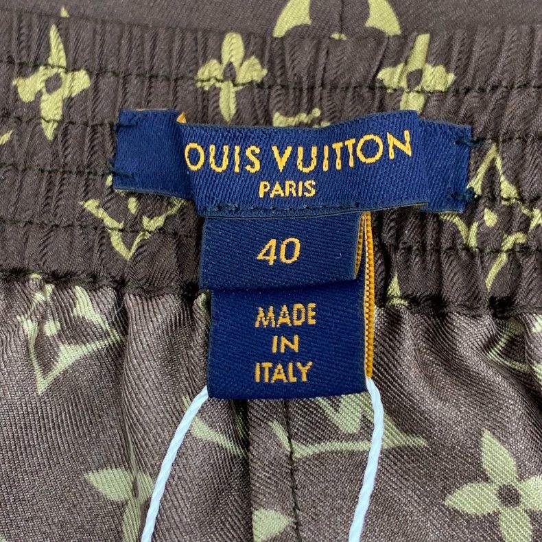 Louis Vuitton Louis Vuitton Deep Brown Silk Casual Pants Size US 40 / EU 56 - 6 Thumbnail