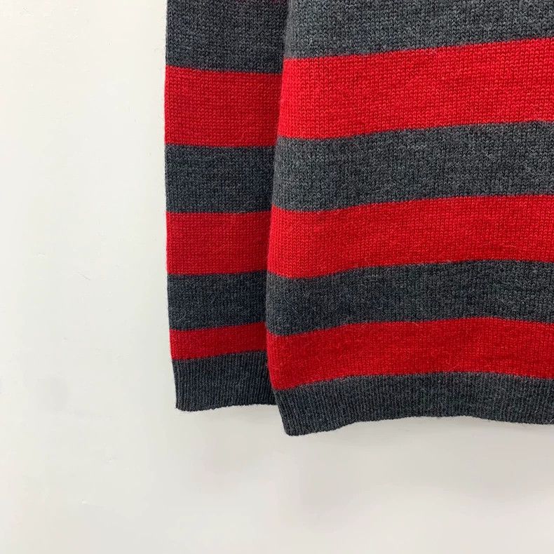 Loewe Loewe Striped Logo Embroidery Knit Sweater Size US M / EU 48-50 / 2 - 4 Thumbnail