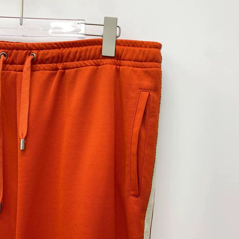 Gucci Gucci Orange Side Stripe Drawstring Pants Size US 44 / EU 60 - 3 Thumbnail