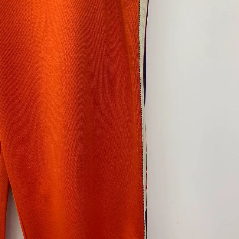 Gucci Gucci Orange Side Stripe Drawstring Pants Size US 44 / EU 60 - 4 Thumbnail