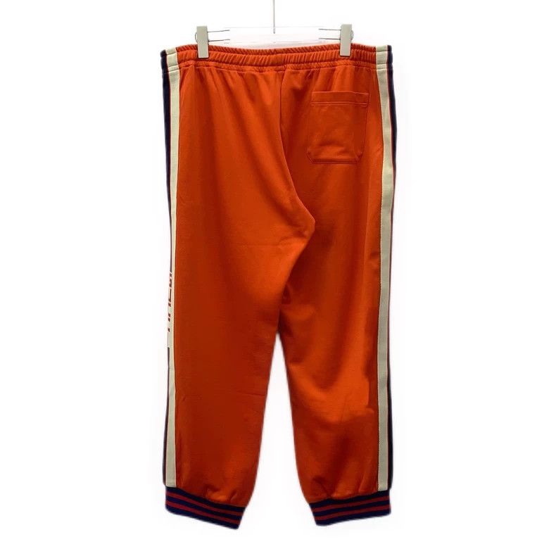 Gucci Gucci Orange Side Stripe Drawstring Pants Size US 44 / EU 60 - 2 Thumbnail