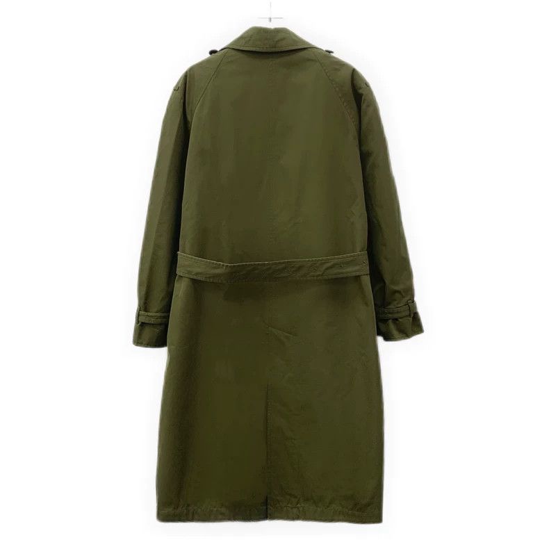 Burberry Burberry Green Check Double-Breasted Trench Coat Size US M / EU 48-50 / 2 - 4 Thumbnail