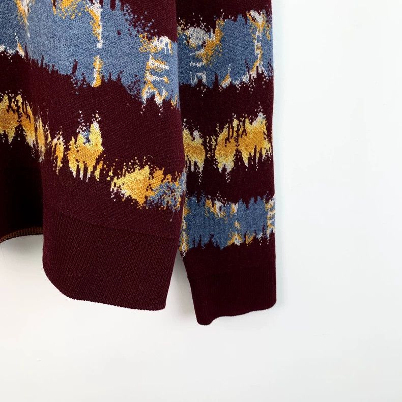 Dior Christian Dior Colorful Tie-Dye Knit Sweater Size US S / EU 44-46 / 1 - 5 Thumbnail