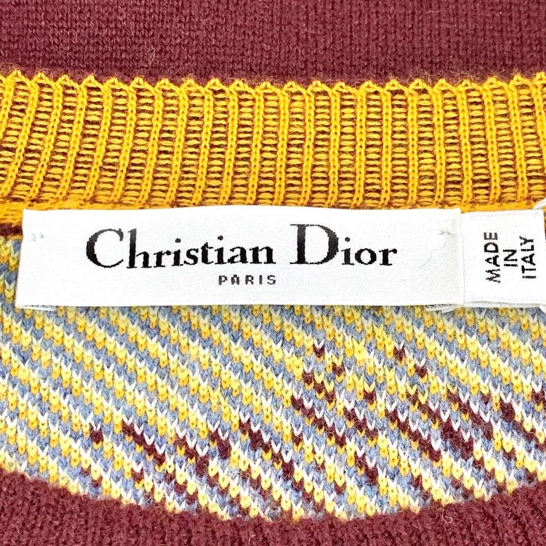 Dior Christian Dior Colorful Tie-Dye Knit Sweater Size US S / EU 44-46 / 1 - 6 Thumbnail