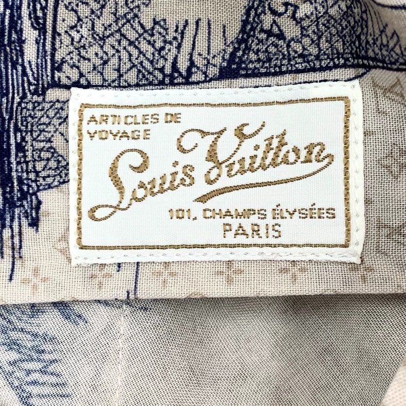 Louis Vuitton Louis Vuitton Short Sleeve Shirt with Logo Size US XL / EU 56 / 4 - 5 Thumbnail