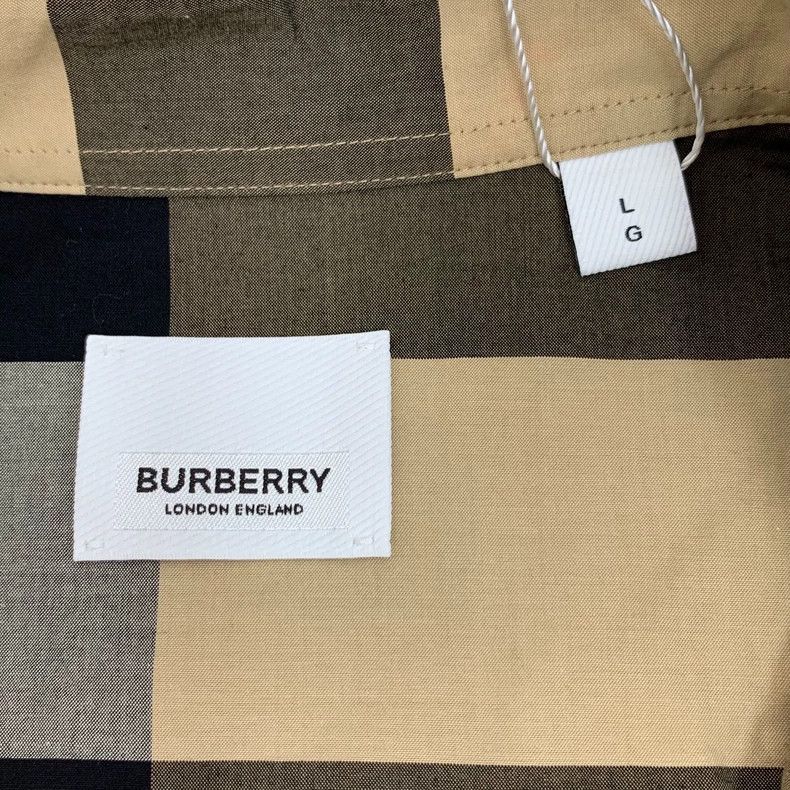 Burberry Burberry Brown Plaid Long Sleeve Shirt Size US L / EU 52-54 / 3 - 5 Thumbnail