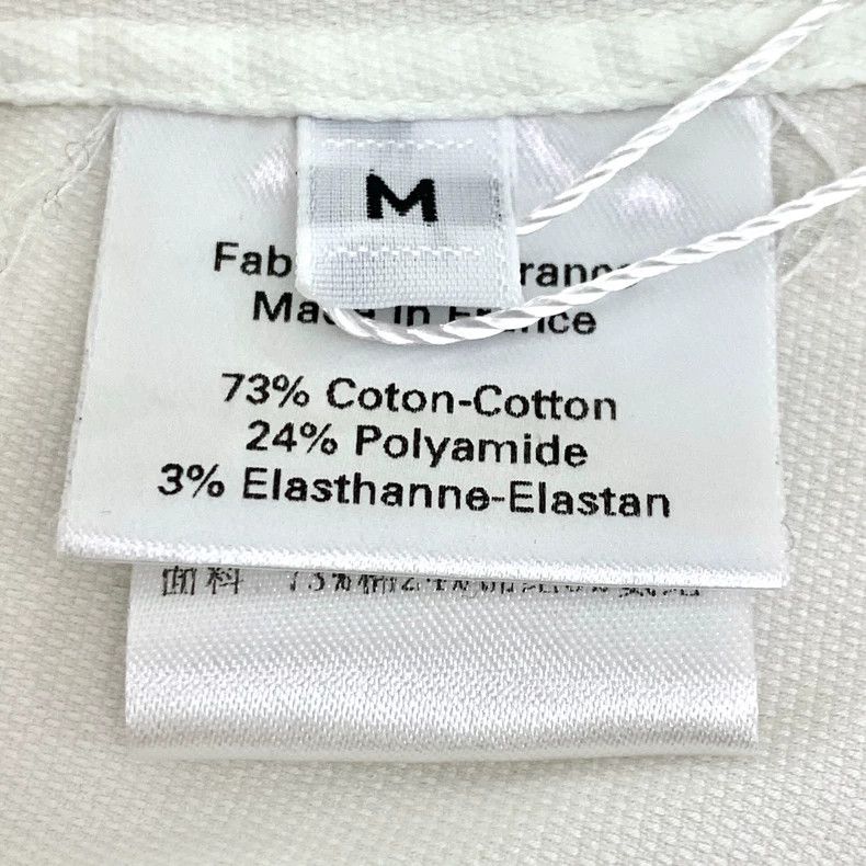 Hermes Hermes White Cotton Long Sleeve Shirt M Size Size US M / EU 48-50 / 2 - 6 Thumbnail