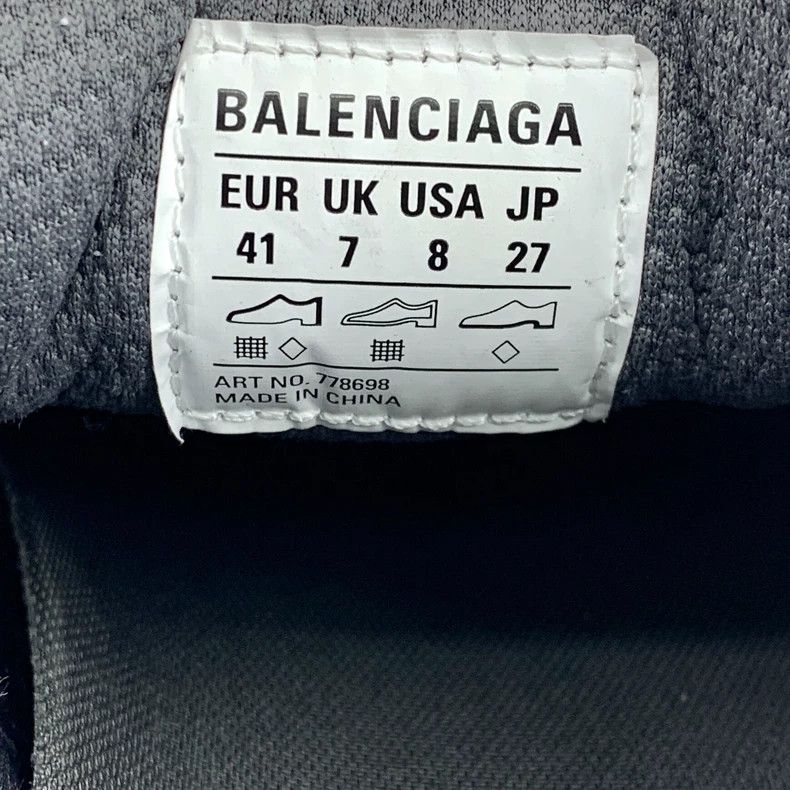 Balenciaga Balenciaga Gray Round Toe Casual Sneakers Size US 8 / EU 41 - 8 Thumbnail