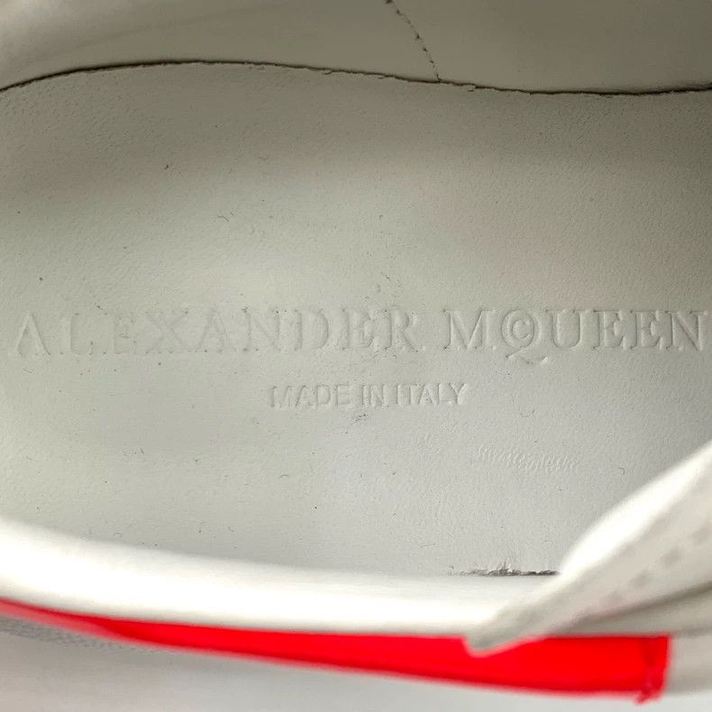 Alexander McQueen Alexander McQueen White Red Sneakers Size 37 Size US 6.5 / EU 39-40 - 8 Thumbnail