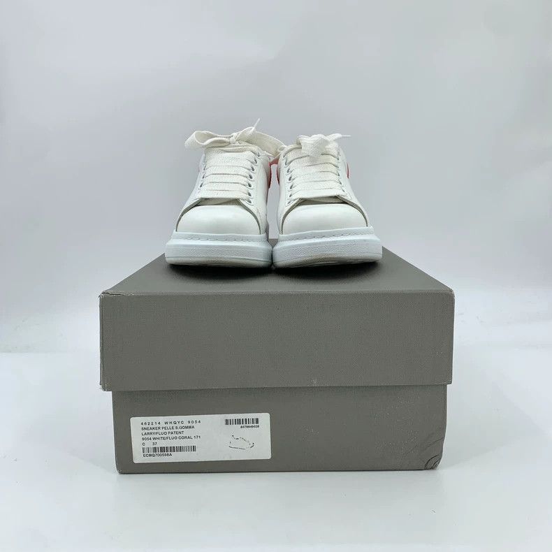 Alexander McQueen Alexander McQueen White Red Sneakers Size 37 Size US 6.5 / EU 39-40 - 9 Thumbnail