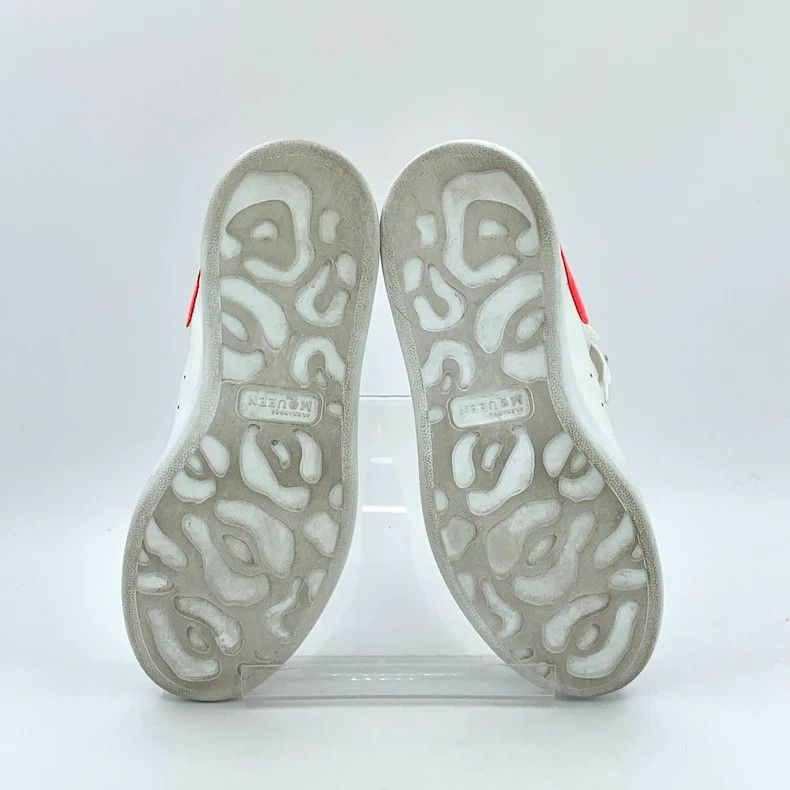 Alexander McQueen Alexander McQueen White Red Sneakers Size 37 Size US 6.5 / EU 39-40 - 6 Thumbnail