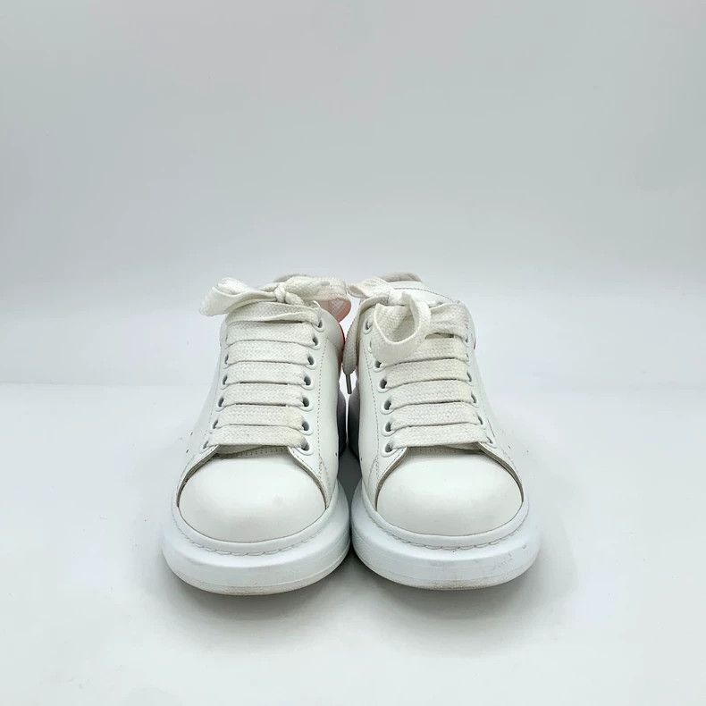 Alexander McQueen Alexander McQueen White Red Sneakers Size 37 Size US 6.5 / EU 39-40 - 3 Thumbnail