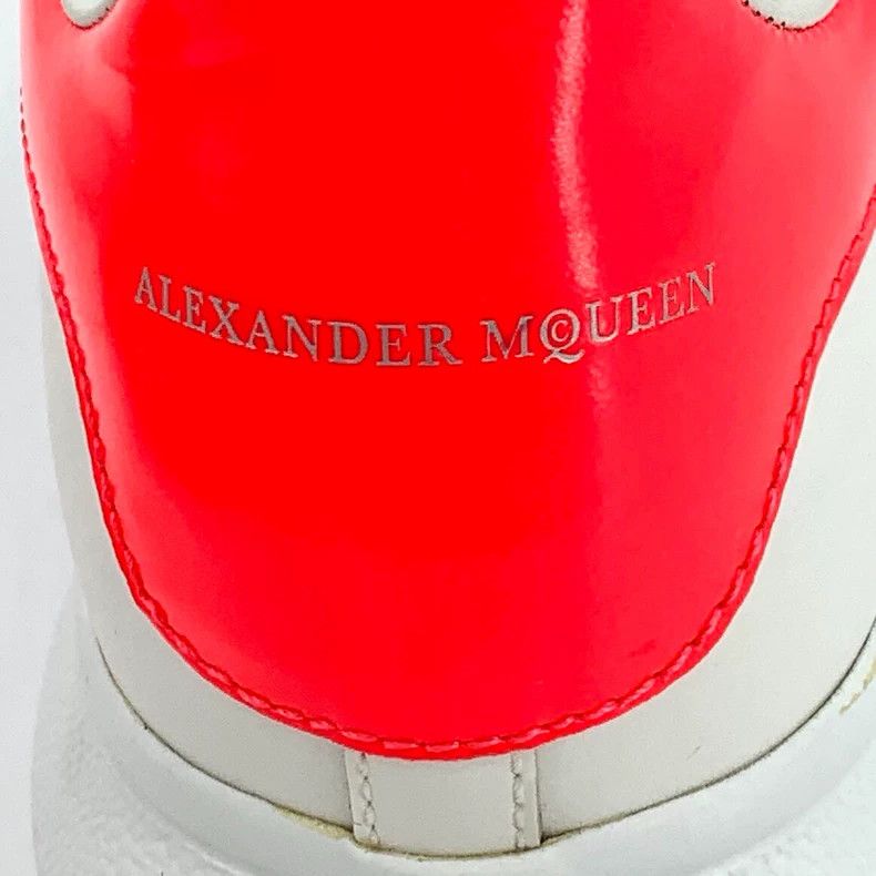 Alexander McQueen Alexander McQueen White Red Sneakers Size 37 Size US 6.5 / EU 39-40 - 5 Thumbnail