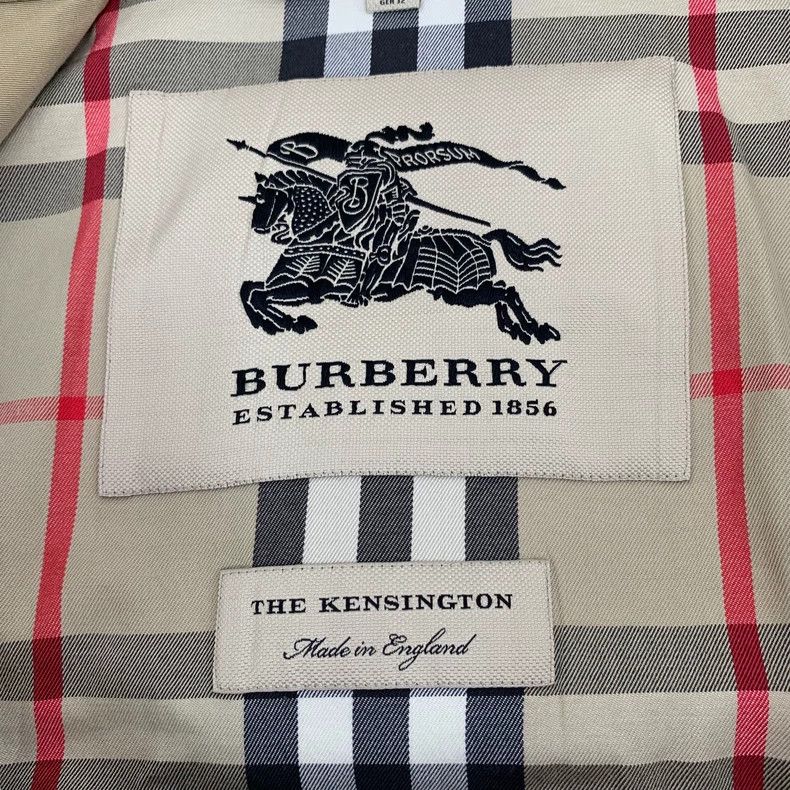 Burberry Burberry Brown Cotton Double-Breasted Trench Coat Size US XS / EU 42 / 0 - 5 Thumbnail