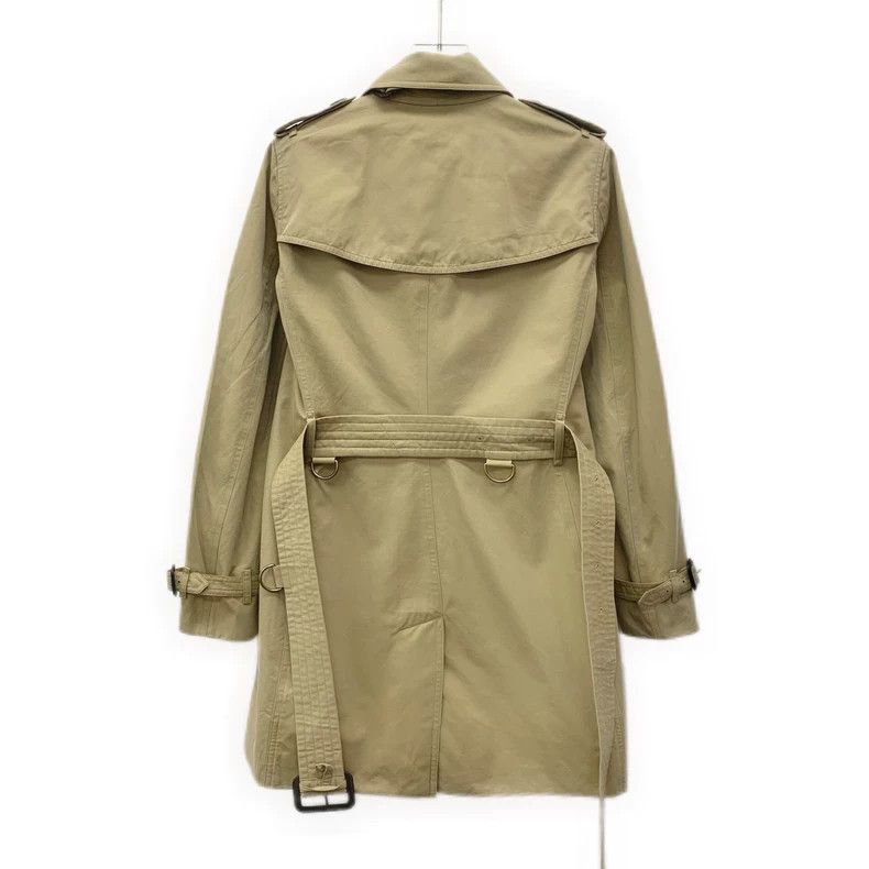 Burberry Burberry Brown Cotton Double-Breasted Trench Coat Size US XS / EU 42 / 0 - 2 Thumbnail