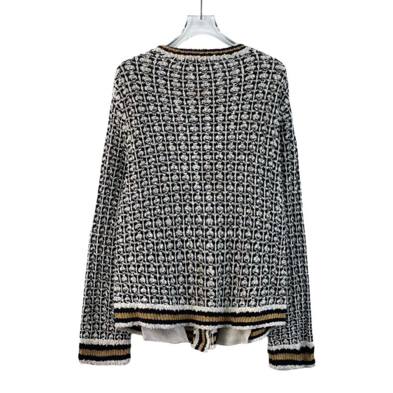 Gucci Gucci Color Block Cotton Cardigan Size US L / EU 52-54 / 3 - 2 Thumbnail