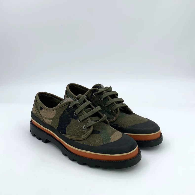 Valentino Valentino Green Camouflage Casual Hiking Shoes Size US 10 / EU 43 - 2 Thumbnail