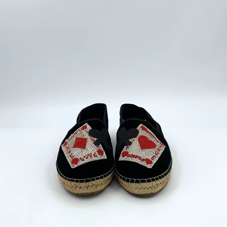 Dolce & Gabbana Dolce&Gabbana Black Slide Shoes with Sequins Size US 10 / EU 43 - 3 Thumbnail