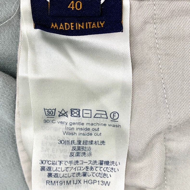 Louis Vuitton Louis Vuitton Gray-Blue Cotton Cargo Pants Size US 40 / EU 56 - 8 Thumbnail