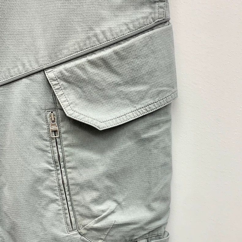 Louis Vuitton Louis Vuitton Gray-Blue Cotton Cargo Pants Size US 40 / EU 56 - 4 Thumbnail