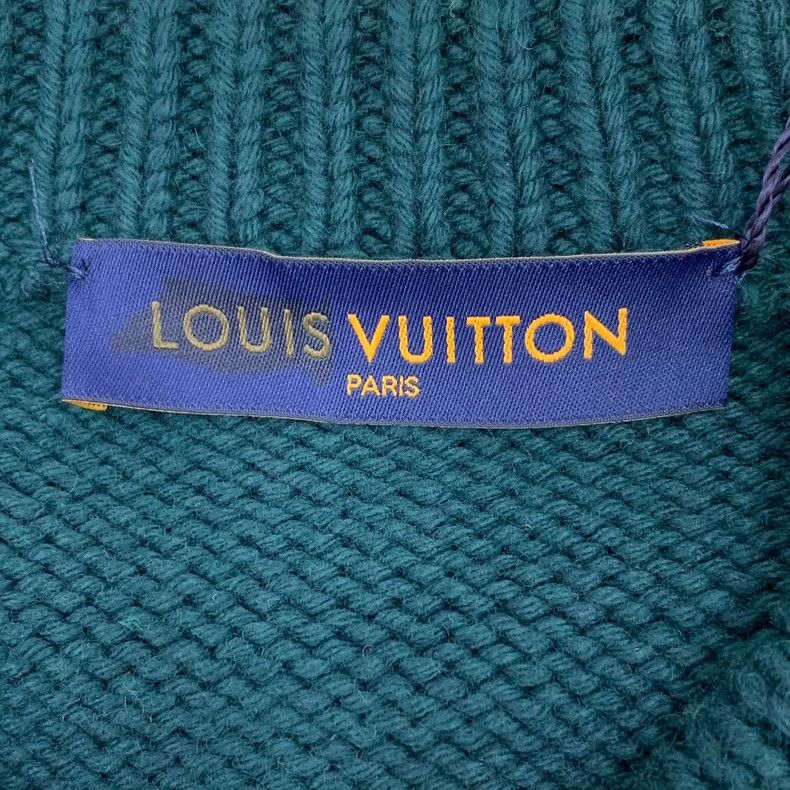 Louis Vuitton Louis Vuitton Green Cartoon Sweater XXL Size Size US XXL / EU 58 / 5 - 5 Thumbnail