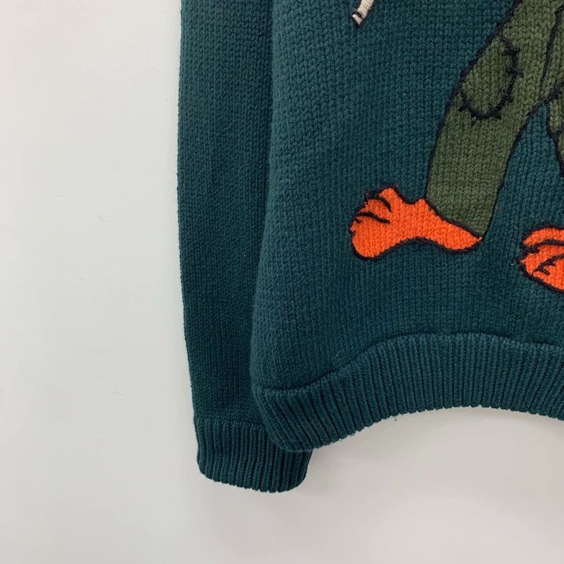 Louis Vuitton Louis Vuitton Green Cartoon Sweater XXL Size Size US XXL / EU 58 / 5 - 4 Thumbnail