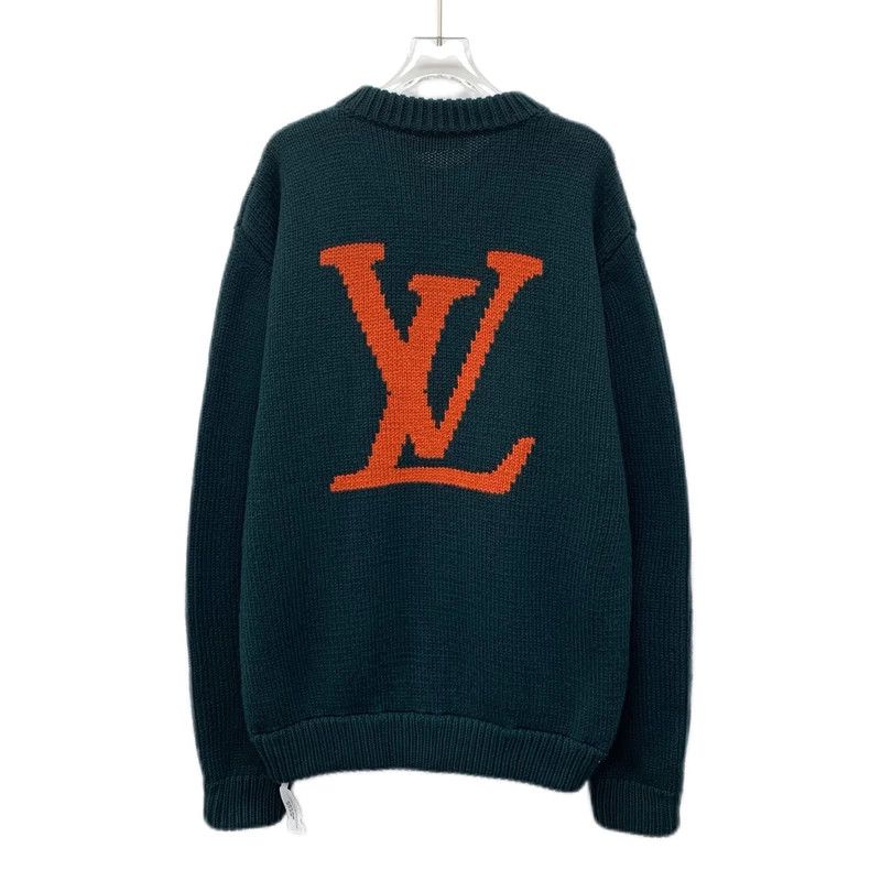 Louis Vuitton Louis Vuitton Green Cartoon Sweater XXL Size Size US XXL / EU 58 / 5 - 2 Thumbnail