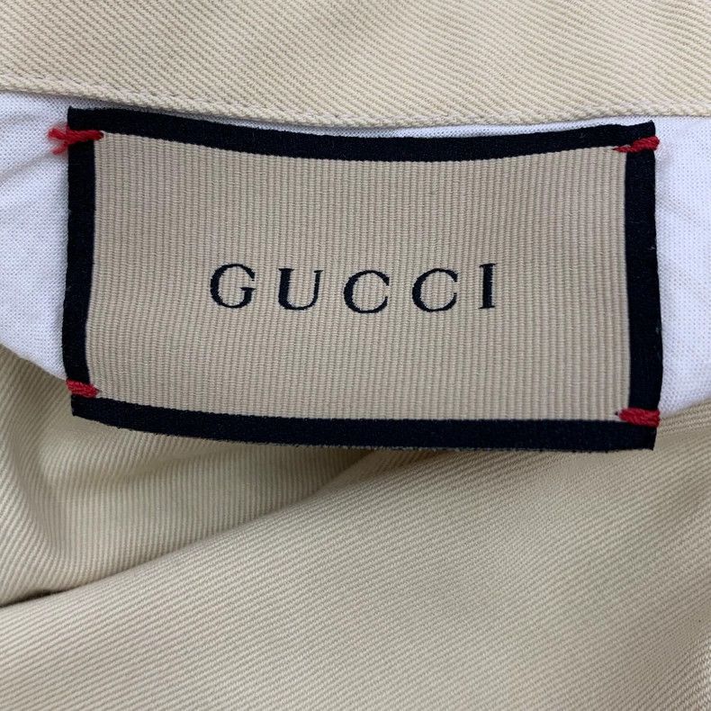 Gucci Gucci Blue Striped Logo Tiger Embroidered Jacket Size US M / EU 48-50 / 2 - 6 Thumbnail