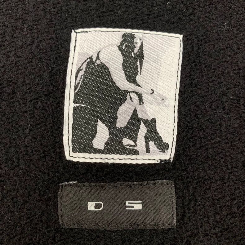 Rick Owens Rick Owens Black Graphic Cotton T-shirt Size US S / EU 44-46 / 1 - 6 Thumbnail