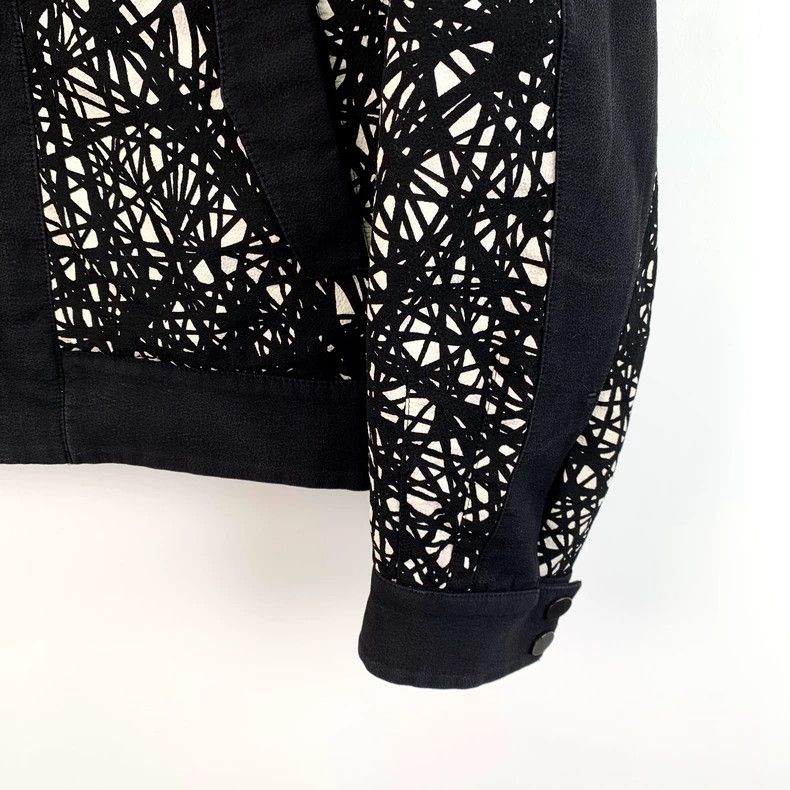Balenciaga Balenciaga Black Graffiti Print Long Sleeve Jacket Size US S / EU 44-46 / 1 - 4 Thumbnail
