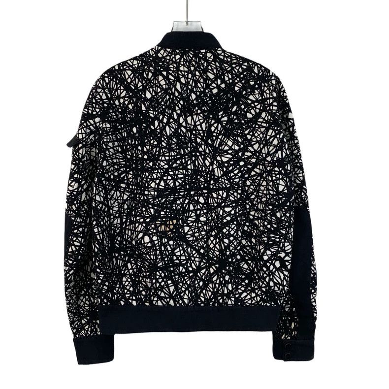 Balenciaga Balenciaga Black Graffiti Print Long Sleeve Jacket Size US S / EU 44-46 / 1 - 2 Thumbnail