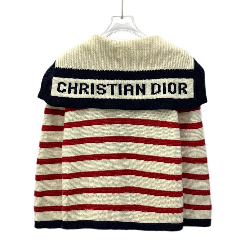 Dior Christian Dior Striped Wool Long Sleeve Cardigan Size US M / EU 48-50 / 2 - 2 Thumbnail