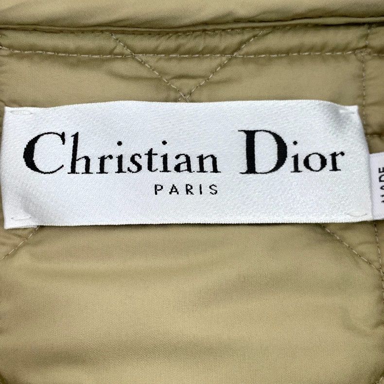 Dior Christian Dior Beige Quilted Hooded Jacket Size US S / EU 44-46 / 1 - 5 Thumbnail
