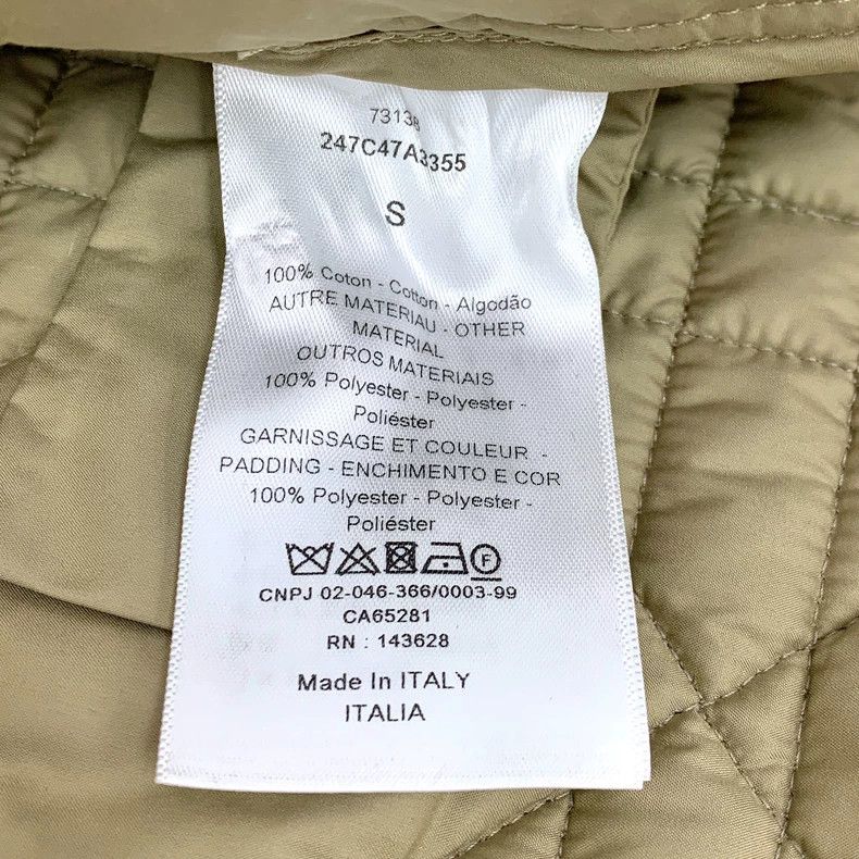 Dior Christian Dior Beige Quilted Hooded Jacket Size US S / EU 44-46 / 1 - 6 Thumbnail