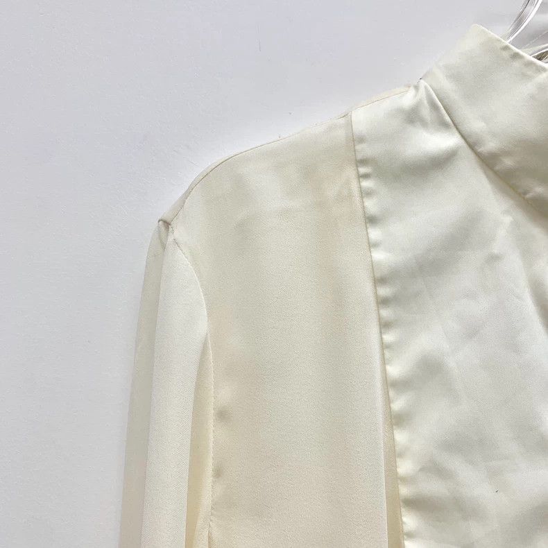 Brunello Cucinelli Brunello Cucinelli Long Sleeve Cotton Shirt Size US L / EU 52-54 / 3 - 3 Thumbnail
