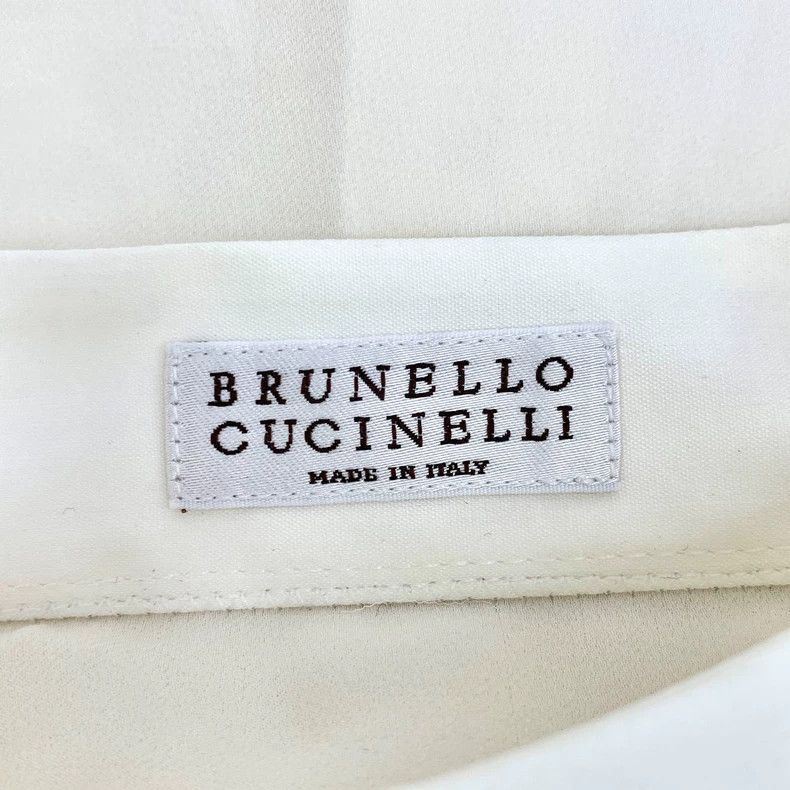 Brunello Cucinelli Brunello Cucinelli Long Sleeve Cotton Shirt Size US L / EU 52-54 / 3 - 5 Thumbnail