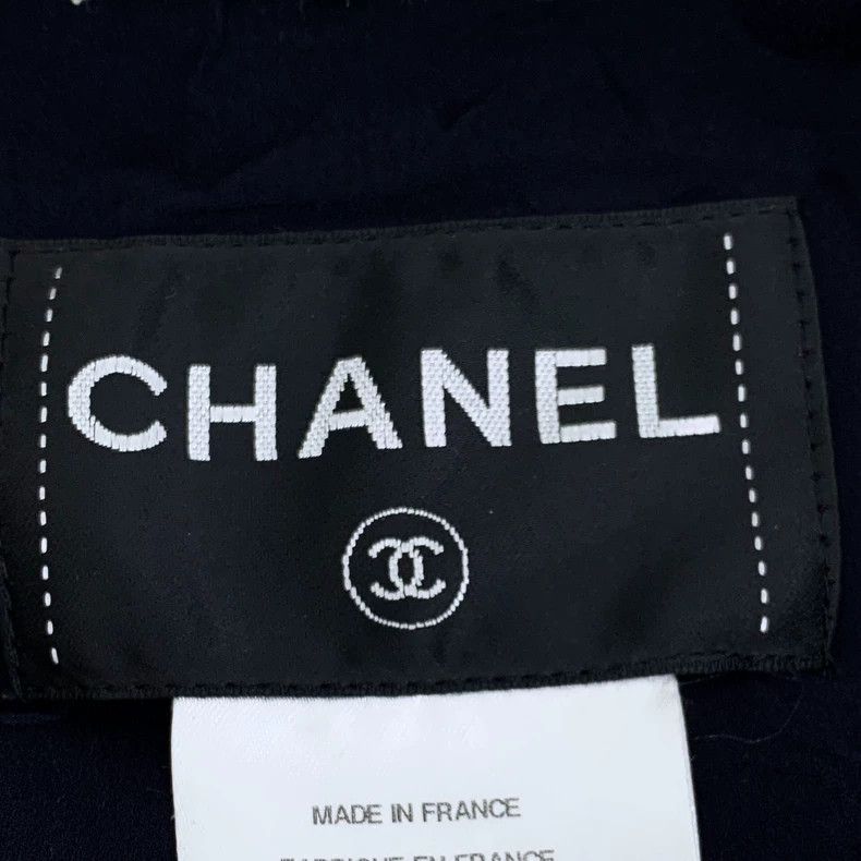 Chanel Chanel Black Tweed Long Sleeve Jacket Size US XXS / EU 40 - 6 Thumbnail