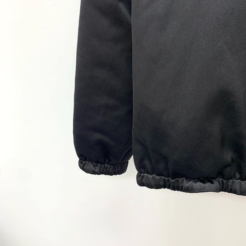 Louis Vuitton Louis Vuitton Black Logo Hooded Long Sleeve Jacket Size US XXS / EU 40 - 4 Thumbnail