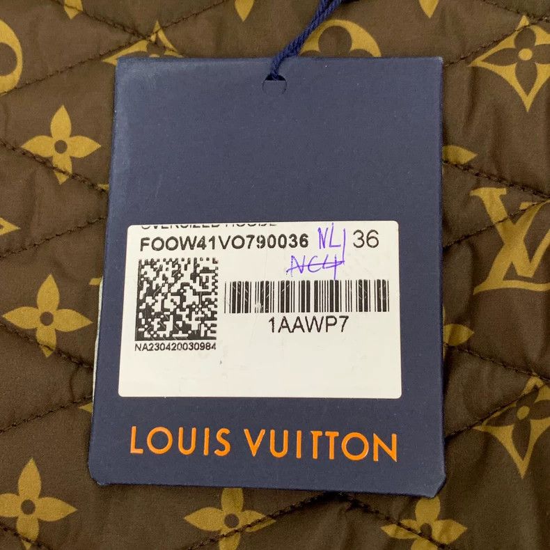 Louis Vuitton Louis Vuitton Black Logo Hooded Long Sleeve Jacket Size US XXS / EU 40 - 7 Thumbnail