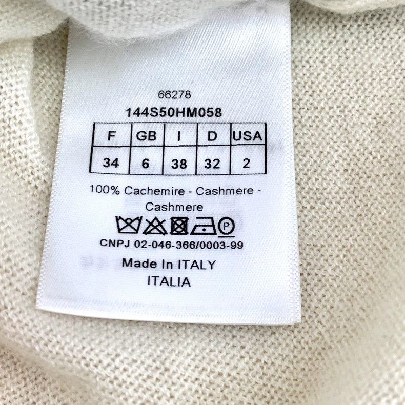 Dior Christian Dior Color Block Heart Knit Sweater Size US XXS / EU 40 - 7 Thumbnail