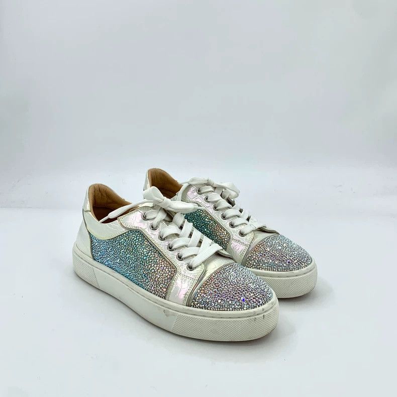 Christian Louboutin Christian Louboutin Gradient Crystal Casual Sneakers Size US 8.5 / EU 41-42 - 2 Thumbnail