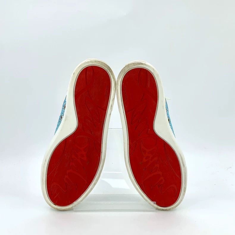Christian Louboutin Christian Louboutin Gradient Crystal Casual Sneakers Size US 8.5 / EU 41-42 - 5 Thumbnail