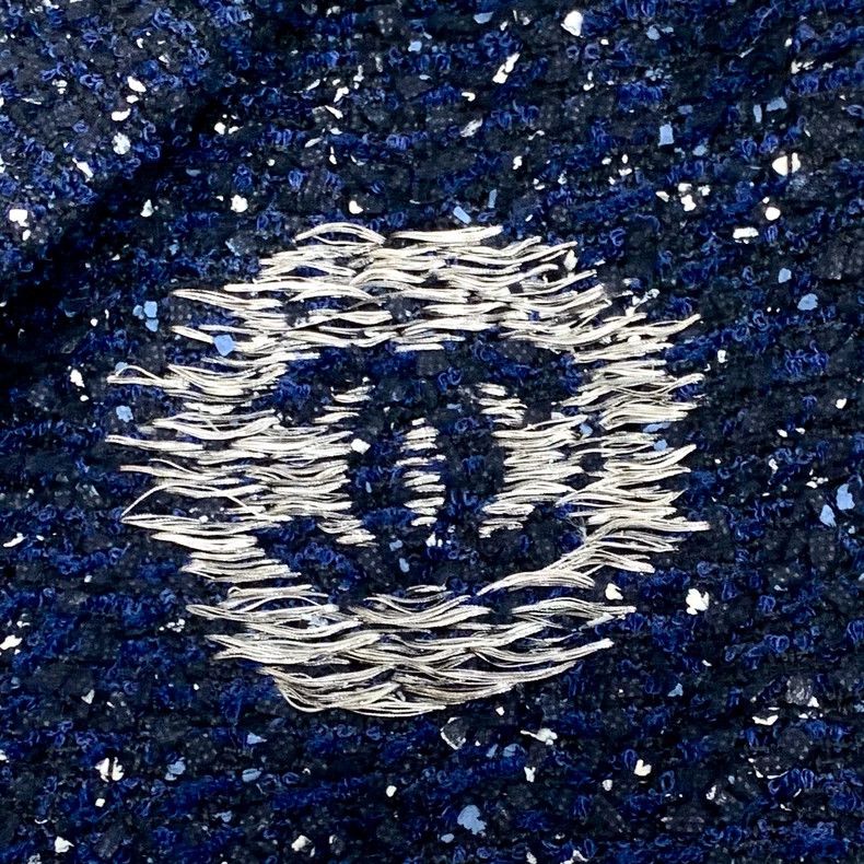 Chanel Chanel Navy Blue Tweed Double-Breasted Jacket Size US XS / EU 42 / 0 - 5 Thumbnail