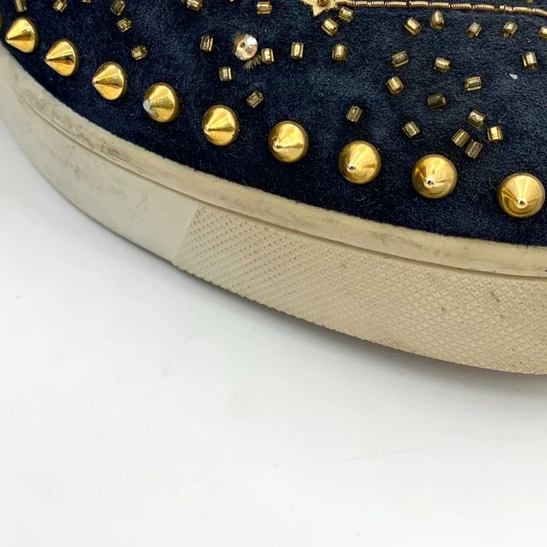 Christian Louboutin Christian Louboutin Blue Star Studded Slip-Ons Size US 10 / EU 43 - 9 Thumbnail