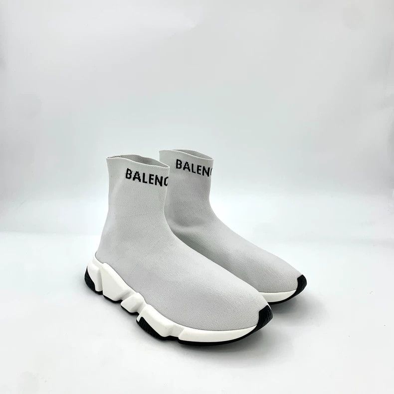 Balenciaga Balenciaga Gray Sock Sneakers Size 41 Size US 8 / EU 41 - 2 Thumbnail