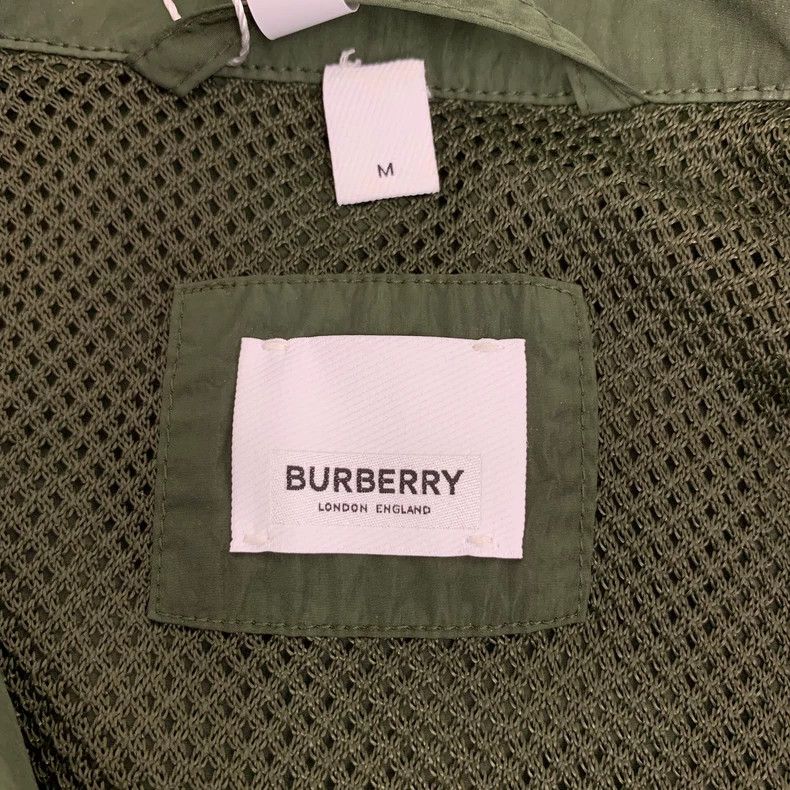 Burberry Burberry Green Long Sleeve Pocket Jacket M Size Size US M / EU 48-50 / 2 - 5 Thumbnail