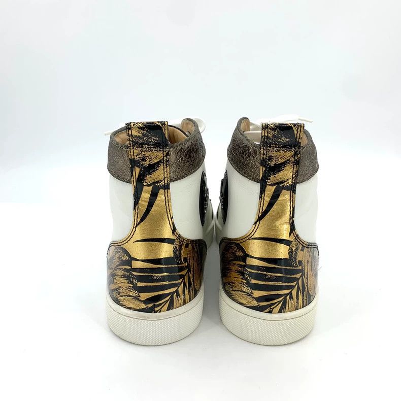Christian Louboutin Christian Louboutin High Top Color Block Sneakers Size US 10.5 / EU 43-44 - 4 Thumbnail