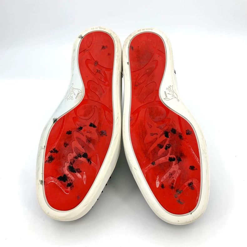 Christian Louboutin Christian Louboutin High Top Color Block Sneakers Size US 10.5 / EU 43-44 - 5 Thumbnail