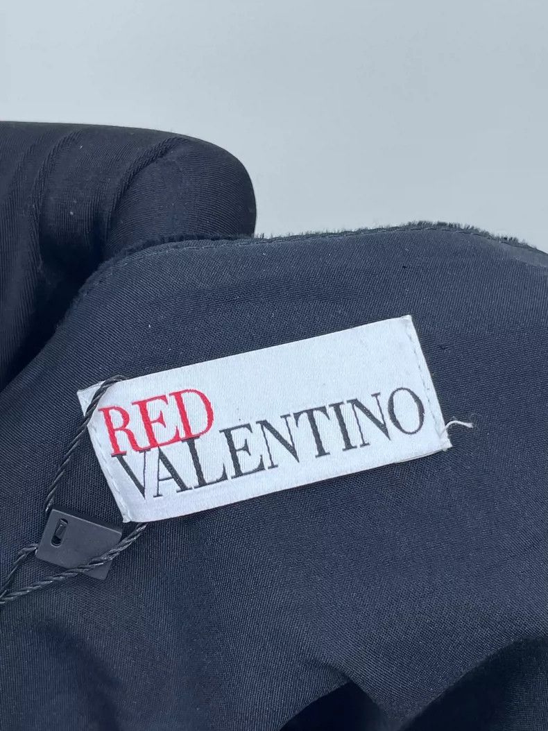 Valentino Valentino Polka Dot Velvet Skirt Size US 40 / EU 56 - 6 Thumbnail
